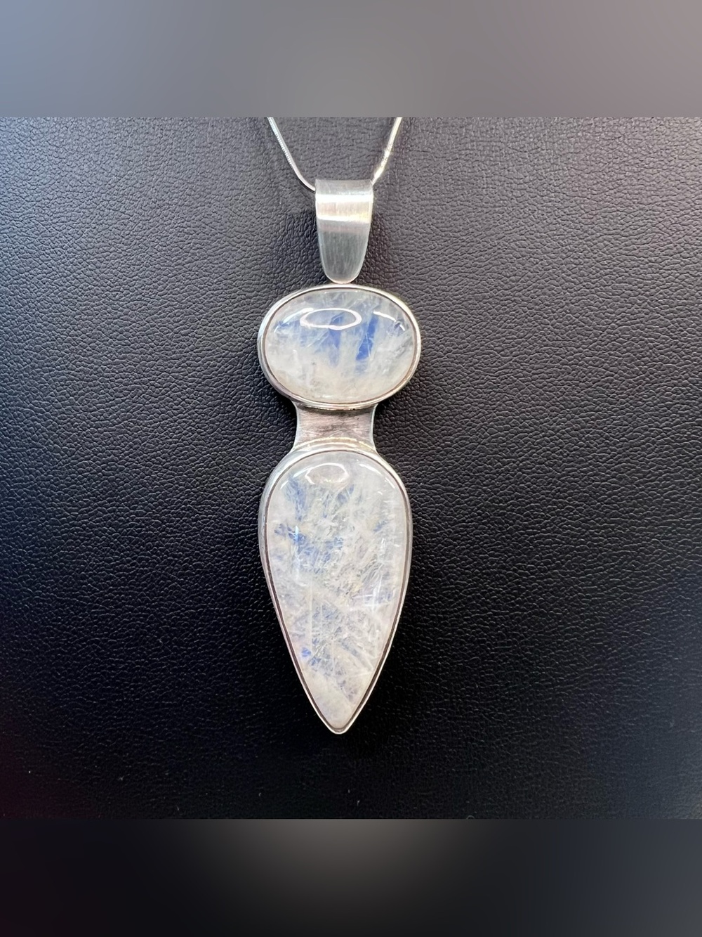 Sterling Silver Moonstone Pendant